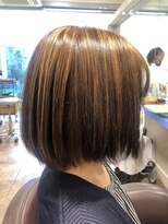 ネオリーブノース 中板橋店(Neolive north)&nbsp;明るく見せるハイライトボブ