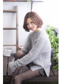 〈mielhair新宿〉大人可愛いふんわりボブスタイル