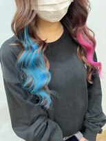 ラピス 新宿(Lapis)&nbsp;【Lapis新宿】Extensions inner color design by MALIA