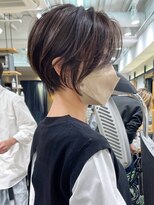 アヴァロン(AVALON)&nbsp;絶壁解消/ひし形/前下がり/大人ショートボブ/30代/40代★猪狩★