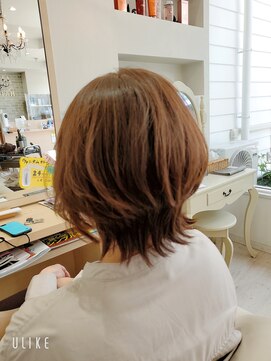 ヘアーズ 本店(HAIRZ) 《HAIRZ》一原☆外はねショート！