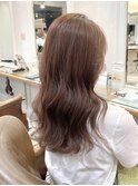 艶髪ゆるウェーブヘア