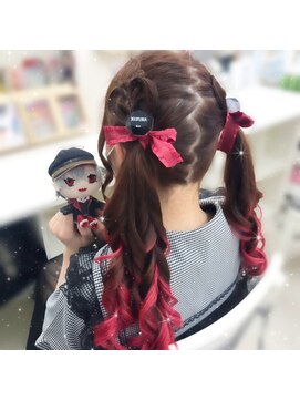 ヘアーメイク ティアラ(Hair make Tiara) ハート×ツインテール