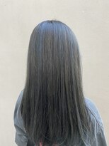 シアン(CYAN)&nbsp;#ハイライト#透け感カラー#ブリーチオンカラー#アディクシー