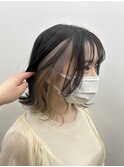 インナーカラー/ダブルカラー/ケアブリーチ/髪質改善/原宿