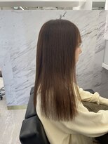 イレス 札幌駅南店(IRESU)&nbsp;大人ガーリーチョコレートプリカールモードヘアハイライト