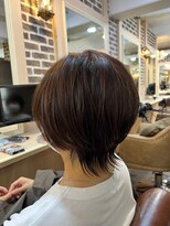 ロク 白楽(rocu)&nbsp;前髪/マチルダボブ/ピンクベージュインナー/グレージュ[白楽駅]