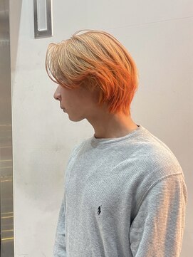 ロンド 表参道店(Lond) ハイトーン　ベージュ　裾カラー　U24