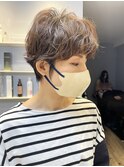 ミルクパーマショート 【福岡 聖容】