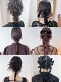 ヒュイル(HyuIL)&nbsp;ヘアセットのご予約は電話InstagramのDMからお願い致します