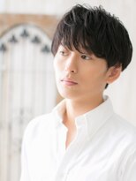 モッズヘアメン 札幌月寒店(mod's hair men)&nbsp;前髪パーマでナチュラルなモテ髪ウェットマッシュn札幌月寒