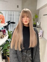 アドネ プライム(adne prime)&nbsp;ミルクティーベージュ　【ウルフ/栄/矢場町/ペールトーン】