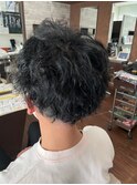 無造作ツイストスパイラルパーマ#2