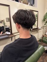 オーリー 上里本庄店(OLLIE) ケアパーマ×刈り上げマッシュスタイル