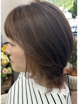 シバヘアー(shiba hair) カット　インナーカラー