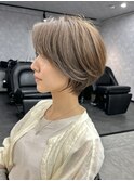 ショート/丸みショート/ハンサムショート/マッシュショート