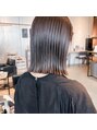 ヘアーエスクールシーユー 枚方T-SITE店(hair S.COEUR×Cu) 挑戦しやすい長めボブがいま大人気☆