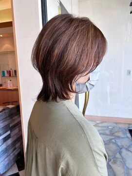 シャンプー ボーイ 宮崎柳丸店(SHAMPOO BOY) ウルフカット