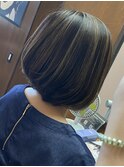 大人ナチュラルハイライトカラー