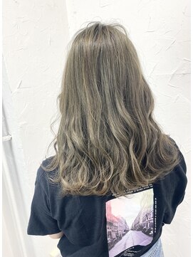 アジールヘア 東上野店(agir hair) くすみカラーオリーブグレージュ【上野】