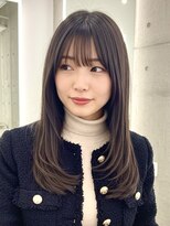 エル 新小岩(elu)&nbsp;美髪/ワイドバング/レイヤーカット/くすみベージュ/新小岩駅