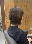 切りっぱなしボブstyle