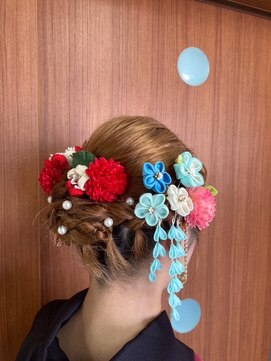 ヘアアピス 巣子店(hair apis) アレンジセット