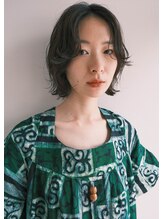 トーン(tone) ラフな動きのあるボブパーマ