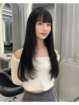 ボタン ハカタ(VOTAN hakata) レイヤーカット×黒染め使わない黒