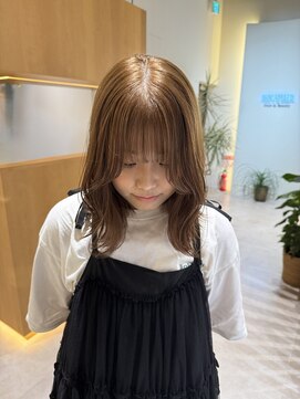 エンター 天神店(ENTER) beige color/ベージュカラー/ブリーチなしダブルカラー