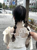ピヨン 心斎橋(piLLon)&nbsp;ヘアアレンジ/ツインアレンジ/編みおろし