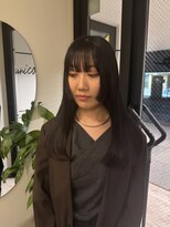 ユニコ(unico)&nbsp;顔まわりカット/姫カット