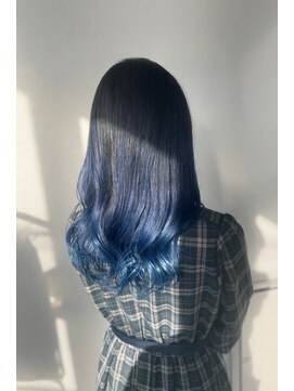 モア シルエ(MoA cilue) ブルーグラデーション