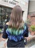 【SHIAN 山本】グラデーションカラー