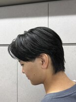 ニコ トウキョウ ロジック(nico TOKYO Logic)&nbsp;メンズセンターパートニュアンスパーマアップバング