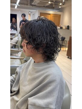 キャンバス バイ ネオリーブ 横浜西口(Canvas by neo.) 横浜★メンズパーマスパイラルパーマウルフ