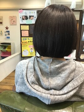 美容室 エス 加賀野店(es) ワンレンボブ