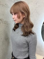 アロ 大阪梅田(alo)&nbsp;【momoa】暖色ミルクティーベージュ《ブリーチ》