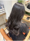 コテ巻きパーマ