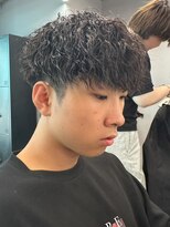 エルマーク 本山(L-MARK)&nbsp;波巻きツイスパ/サーフカール/メンズ/men's/フェザーパーマ/眉毛