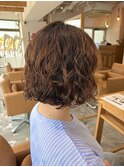 ボブパーマ/パーマ/ミニボブ/ボブ/10代/20代/30代
