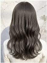 ルノヘアー(Lunohair)&nbsp;グレージュ×髪質改善で小顔韓国風レイヤー×ブリーチなしカラー