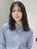 アンアミ キチジョウジ(Un ami Kichijoji)&nbsp;【unami】暗髪パーマ　澤田杏奈