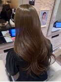 ミルクティーグレージュ×ロングレイヤー