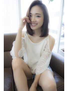 ナトゥーラ 一宮(NATURA) 【natura一宮10/18オープン】マニッシュミディアムボブ