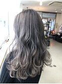 アッシュベージュバイオレット