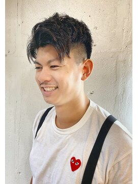 ヘアーワークス ヘルム 渋谷店(HAIR WORKS HELM) メンズスタイル☆2ブロック