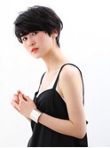 【AUBE HAIR】暗髪_大人ショート