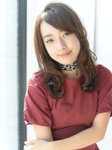 【お手入れ簡単☆フェミニンパーマスタイル】