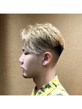 ヒロギンザバーバーショップ 大宮店(HIRO GINZA BARBER SHOP) スキンフェード　フェード　　ハイフェード　前下がり　バーバー